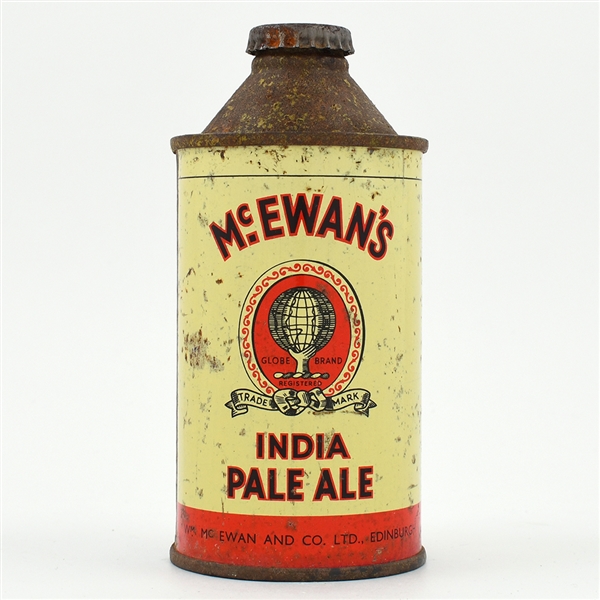 McEwans India Pale Ale Scottish Cone Top EARLY RARE