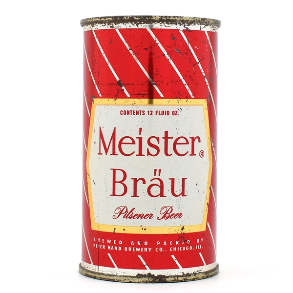 Meister Brau Beer Flat Top Abstract Color Series 1952 95-22