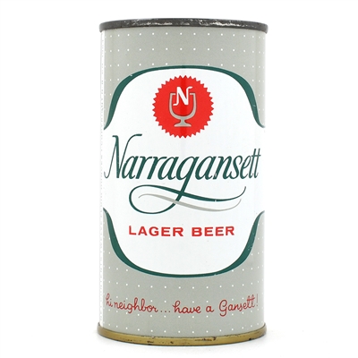 Narragansett Beer Flat Top CCC 101-30 TOUGH EXCELLENT