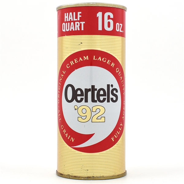 Oertels 92 Beer 16 Ounce Pull Tab NEWPORT 158-8