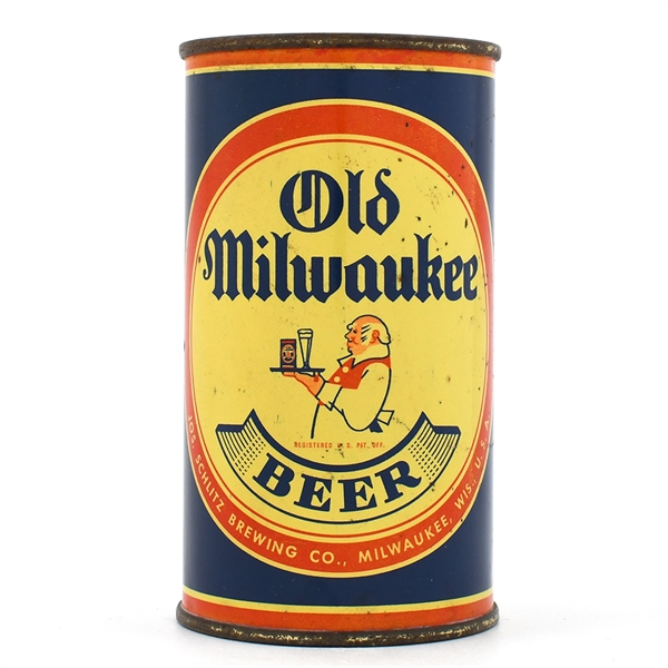 Old Milwaukee Beer Flat Top WAITER 107-20 RARE