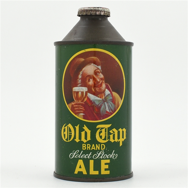 Old Tap Ale Cone Top L178-2 RARE EXCELLENT