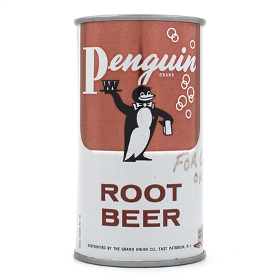 Penguin Root Beer Soda Flat Top PRESS PROOF