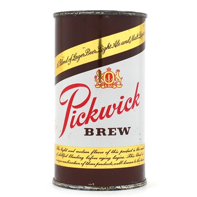 Pickwick Brew Beer Flat Top DARK BROWN ACCO L115-7