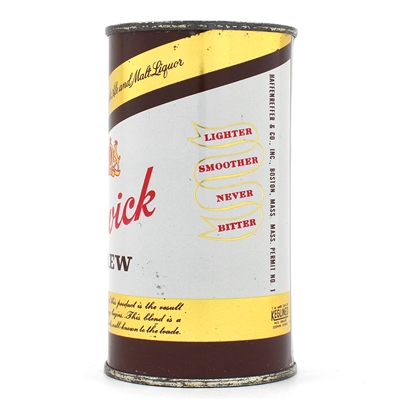 Pickwick Brew Beer Flat Top DARK BROWN ACCO L115-7