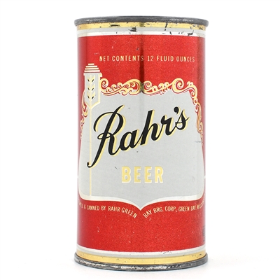 Rahrs Beer Flat Top 117-19 EXCELLENT