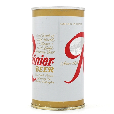 Rainier Beer Zip Top ENAMEL GOLD 111-34