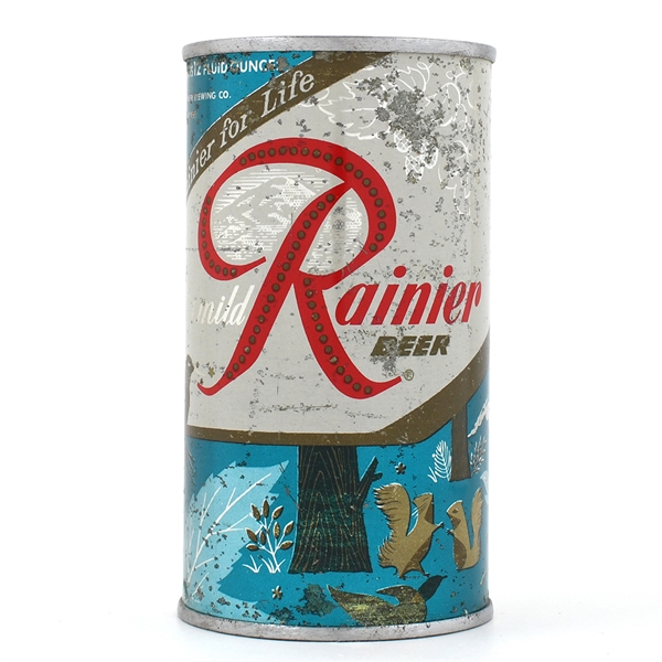 Rainier Jubilee Flat Top NATURALLY LIGHT Aqua Metallic UNLISTED