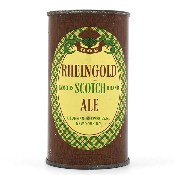 Rheingold Scotch Ale Flat Top 123-24