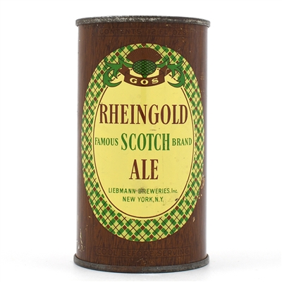 Rheingold Scotch Ale Flat Top 123-24