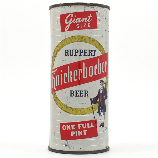 Ruppert Knickerbocker Beer 16 Ounce Flat Top 231-14 GIANT SIZE