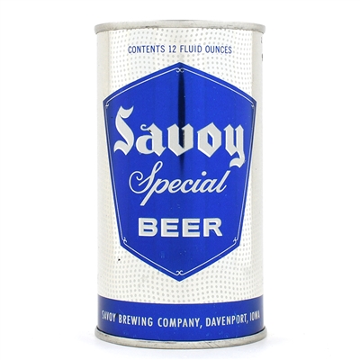 Savoy Beer Flat Top SAVORY-DAVENPORT 127-18 SCARCE MINTY