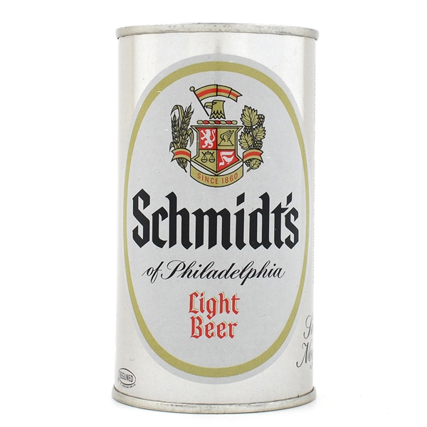 Schmidts Beer Test Flat Top SILVER NOGGIN UNLISTED MINTY