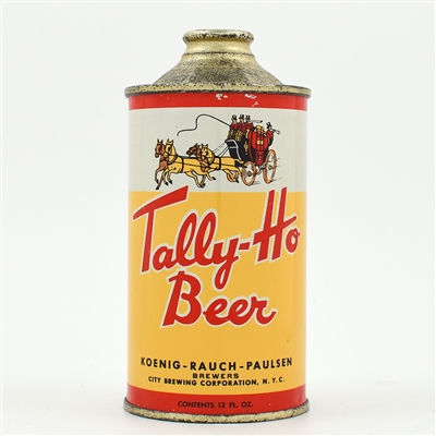 Tally-Ho Beer Cone Top 186-23 LUSCIOUS