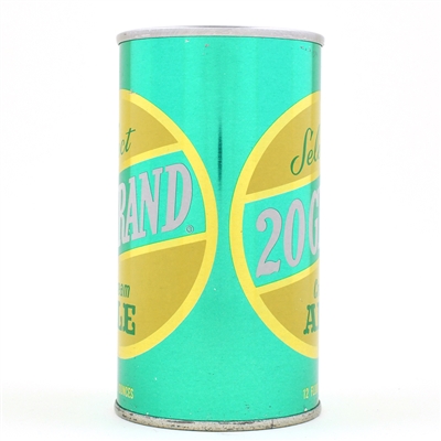 20 Grand Ale Pull Tab 4 CITIES UNLISTED