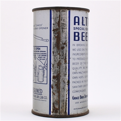 Alta Beer Instructional Flat Top 30-21 OI 35