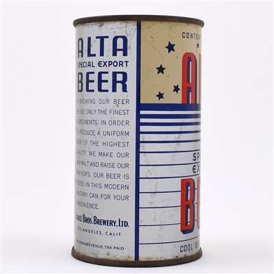 Alta Beer Instructional Flat Top 30-21 OI 35