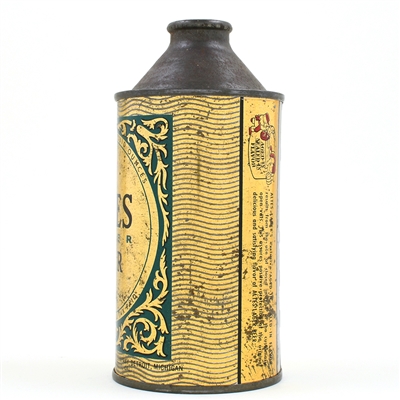 Altes Beer Cone Top IRTP DETROIT 21 CANNING CODE 150-12