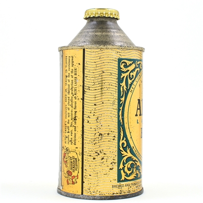Altes Beer Cone Top IRTP DETROIT NO CANNING CODE 150-12