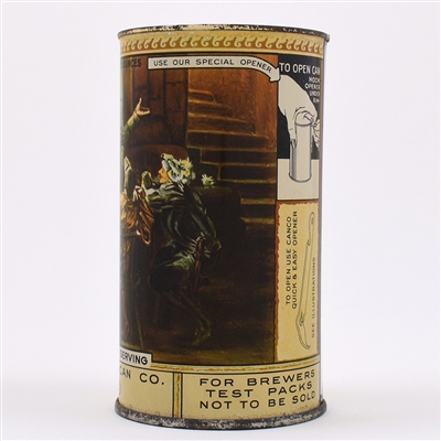 American Can Co Salesman Sample Instructional Flat Top Drinking Cup OI 1