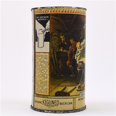 American Can Co Salesman Sample Instructional Flat Top Drinking Cup OI 1