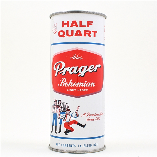 Atlas Prager Beer 16 Ounce Flat Top 224-17 MINTY