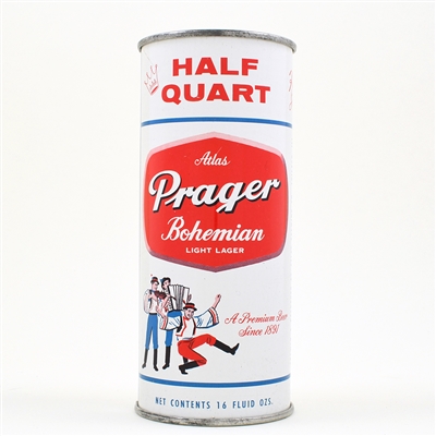 Atlas Prager Beer 16 Ounce Flat Top 224-17 MINTY
