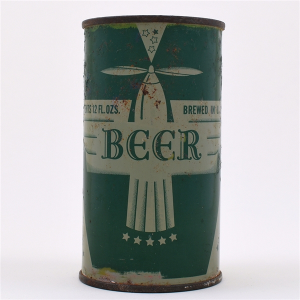 Beer Flat Top Propeller Design RUPPERT WITHDRAWN FREE 35-34 SCARCE