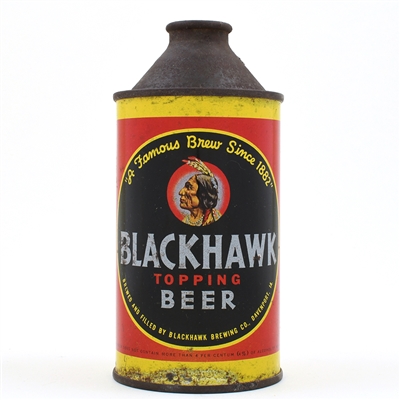 Blackhawk Beer Cone Top DNCMT 4 PERCENT 152-26