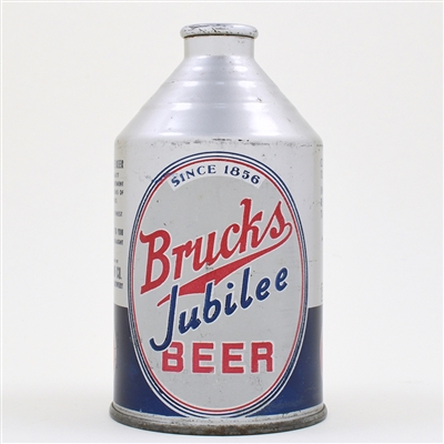 Brucks Jubilee Beer Crowntainer 86 YEARS 192-22