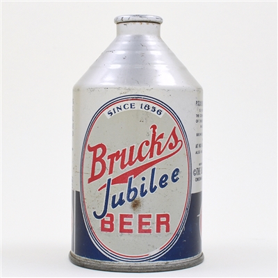 Brucks Jubilee Beer Crowntainer 86 YEARS 192-22