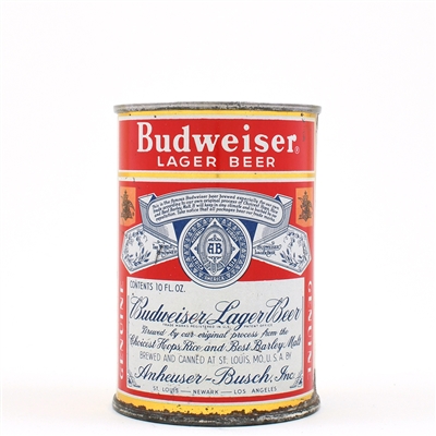 Budweiser Beer 10 Ounce Flat Top 44-9