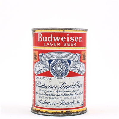 Budweiser Beer 10 Ounce Flat Top 44-9