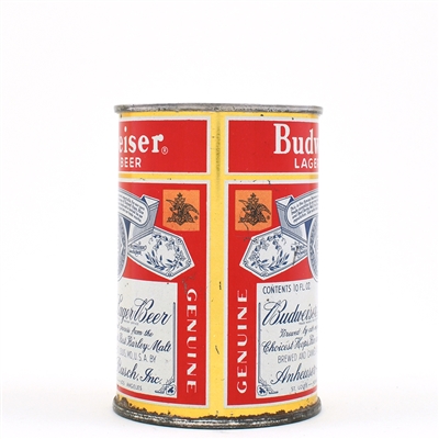 Budweiser Beer 10 Ounce Flat Top 44-9