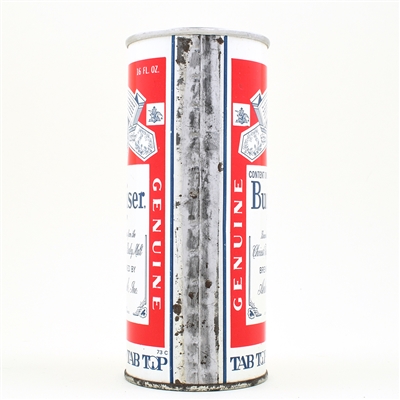 Budweiser Beer 16 Ounce Pull Tab ST LOUIS 6 CITIES 143-8 OUTSTANDING
