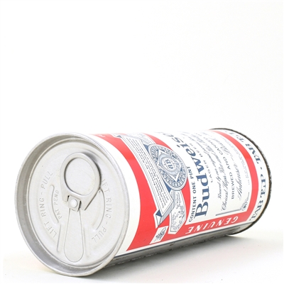 Budweiser Beer 16 Ounce Pull Tab ST LOUIS 6 CITIES 143-8 OUTSTANDING