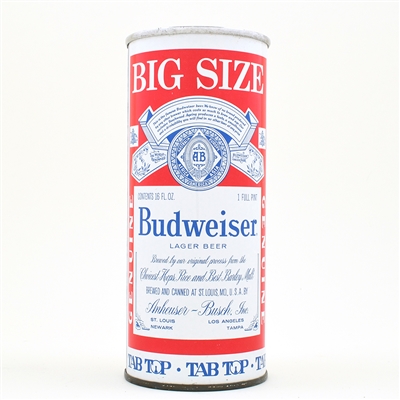 Budweiser Beer 16 Ounce Zip Top ST LOUIS 143-5 SHARP