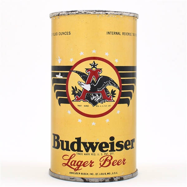 Budweiser Beer Instructional Flat Top 44A D CODE 43-40 OI 155 RARE