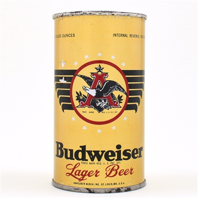 Budweiser Beer Instructional Flat Top 44A D CODE 43-40 OI 155 RARE