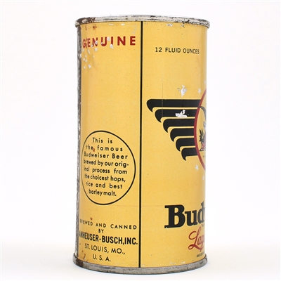 Budweiser Beer Instructional Flat Top 44A D CODE 43-40 OI 155 RARE