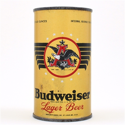Budweiser Beer Instructional Flat Top 83A D CODE 43-40 OI 160
