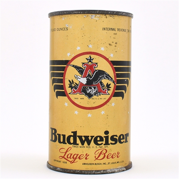 Budweiser Beer Instructional Flat Top SEMI-METALLIC L43-35 OI 148