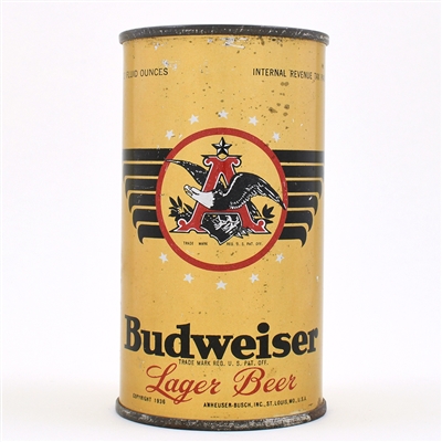 Budweiser Beer Instructional Flat Top SEMI-METALLIC L43-35 OI 148