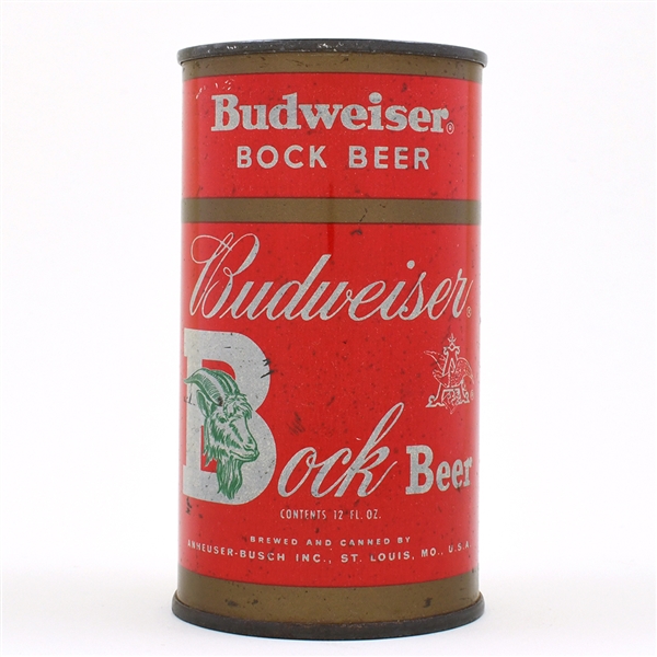 Budweiser BOCK Beer Flat Top 44-26 SCARCE