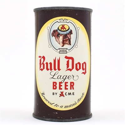 Bull Dog Beer Flat Top SAN FRANCISCO 45-21