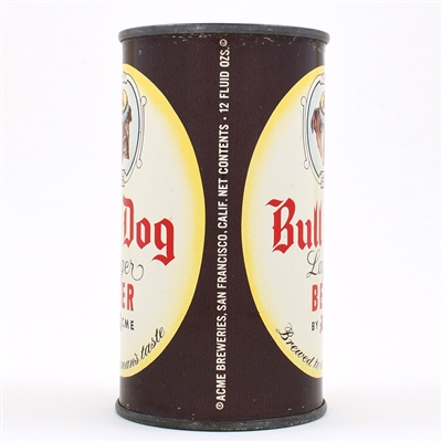Bull Dog Beer Flat Top SAN FRANCISCO 45-21