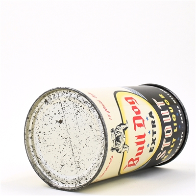 Bull Dog Stout Malt Liquor Flat Top BLUE STARS 45-26 EXCEPTIONAL