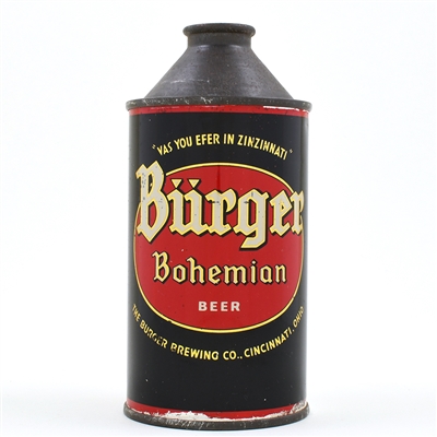 Burger Bohemian Beer Cone Top 155-26
