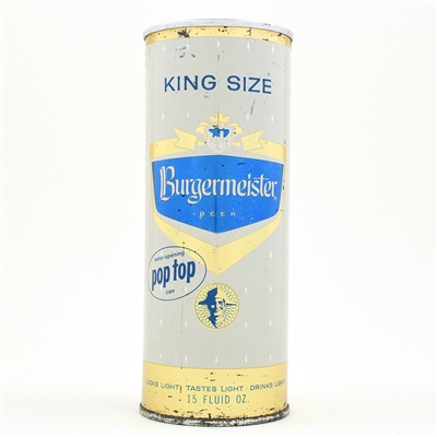 Burgermeister Beer 15 Ounce ZIP Top 144-22