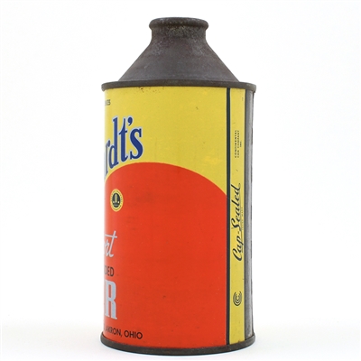 Burkhardts Export beer Cone Top NON-IRTP 156-4